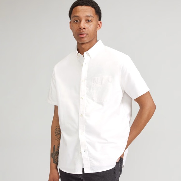 Everlane Other - Everlane The Organic Short Sleeve Oxford Shirt